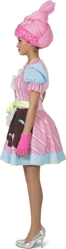 Candy Girl - Kostuum - Jurk - Polyester - Meerdere Maten Beschikbaar