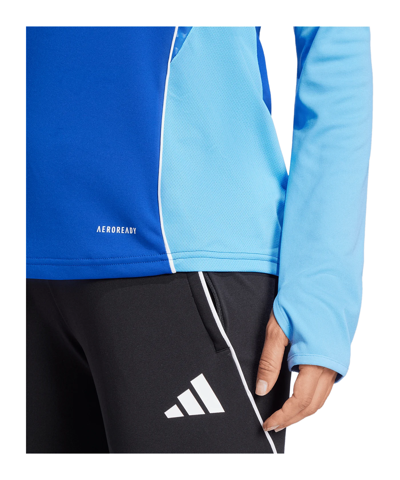adidas Tiro 25 Competition Sweatshirt Damen Blau