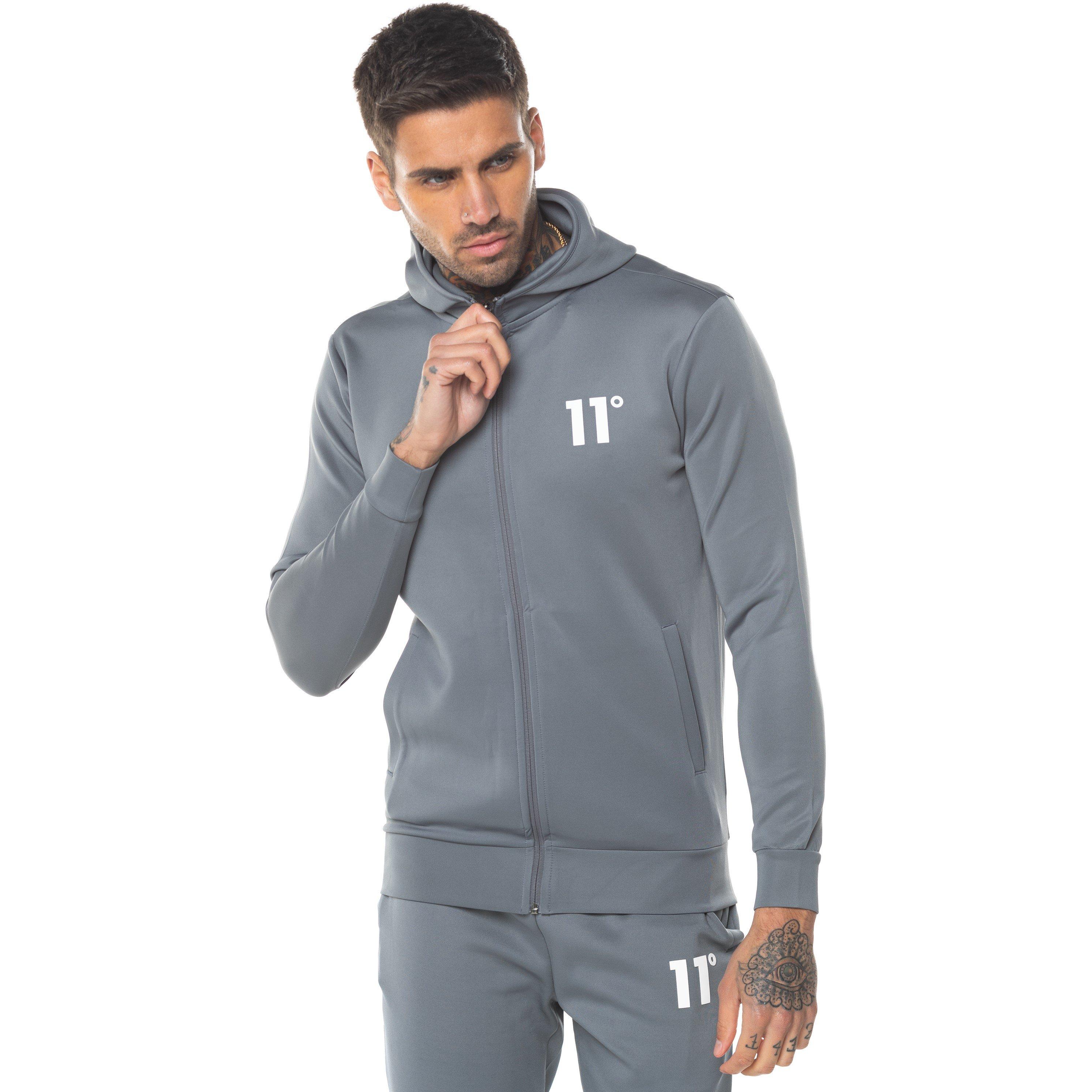 11 Degrees 11 Core Poly Full Zip Hoodie