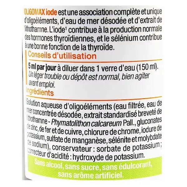 Nutergia Oligomax Iodo 150ml