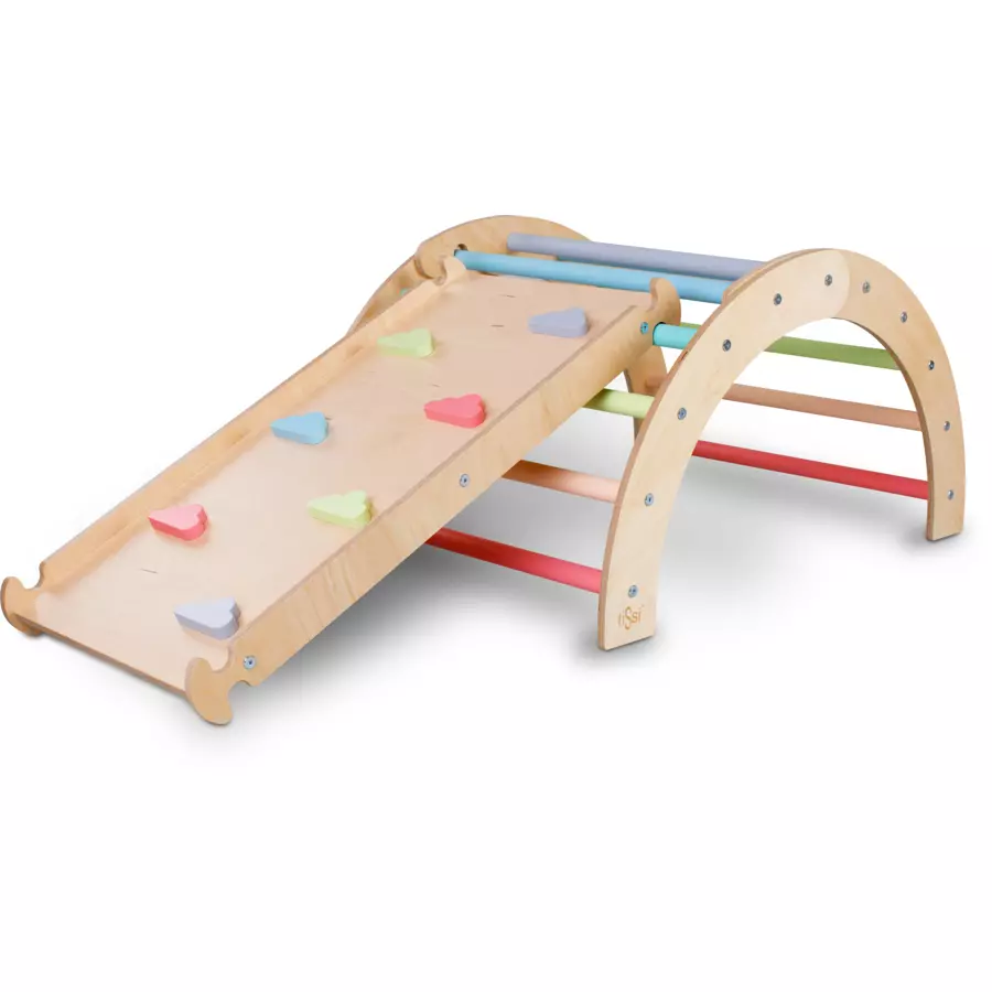tiSsi® RutscheWolkenleiter Pastel bunt
