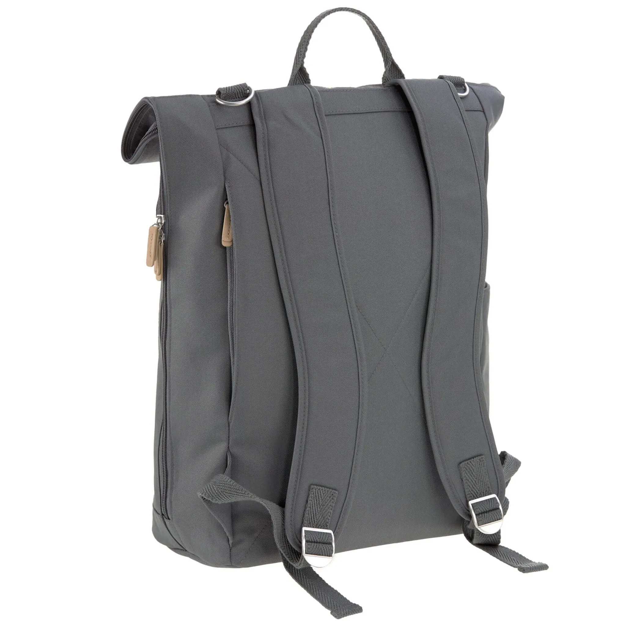 Lassig Sac à Couches Rolltop - Anthracite
