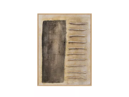 Peinture à l'huile décorative faite à la main sans cadre 60x80cm - ELENA - DECOWOOD