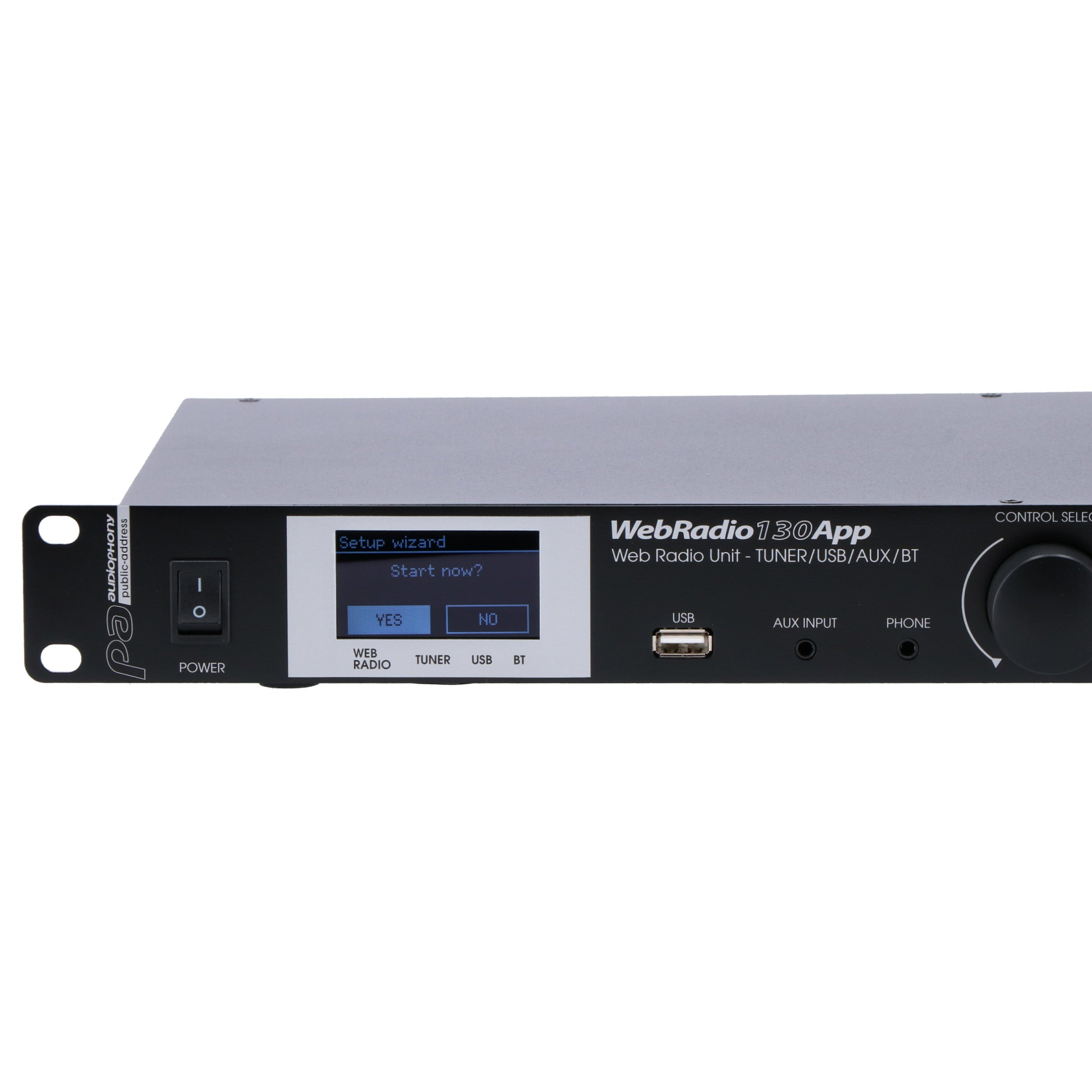 Audiophony Webradio130App radio/mediaspeler