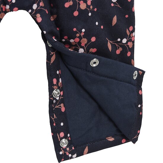 Lovely Capucine Combilongue en twill   Print Capucine        1 mois   de               P'tit bisou