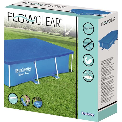Cobertura de aço para piscina Bestway 259 x 170 cm