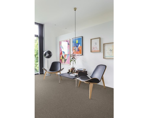 Lussenpooltapijt Tulsa mud 400 cm breed (per meter verkocht)