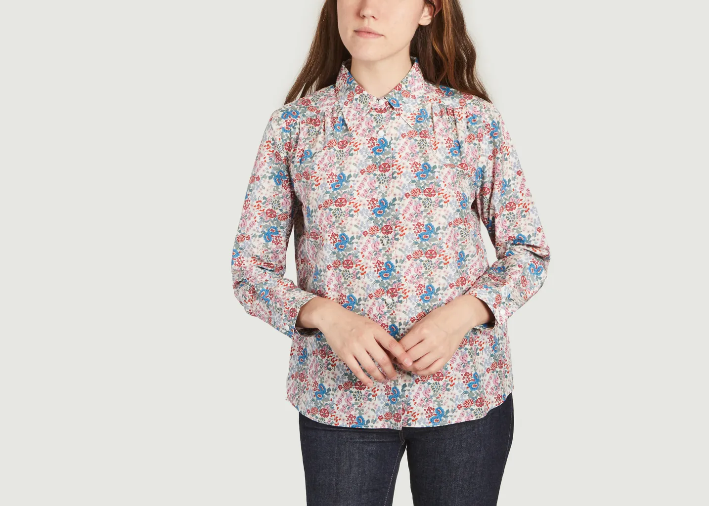 Chemise Margery en soie A.P.C.