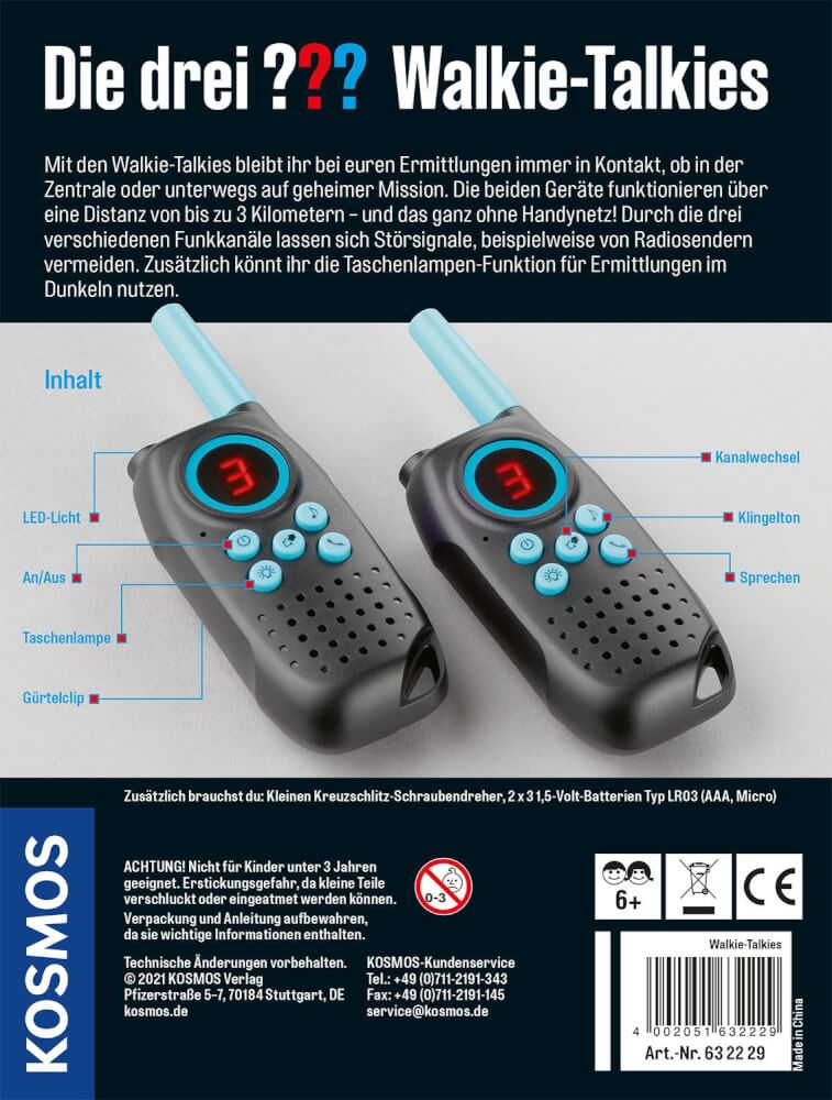 Die drei ??? Walkie-Talkies