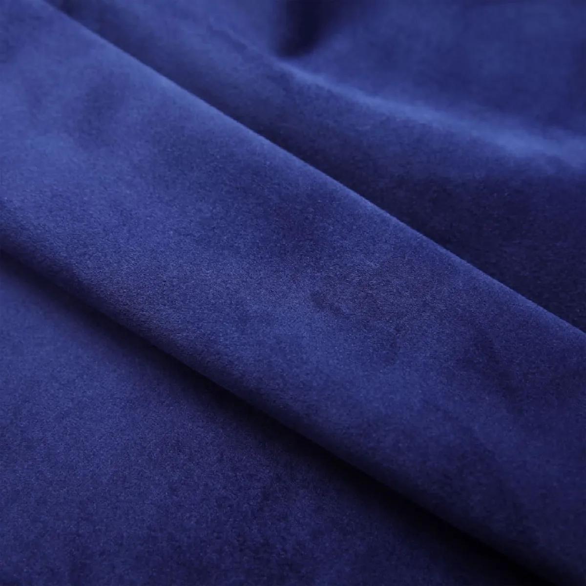 vidaXL Rideaux occultants - Velours Bleu Foncé - 140x225 cm