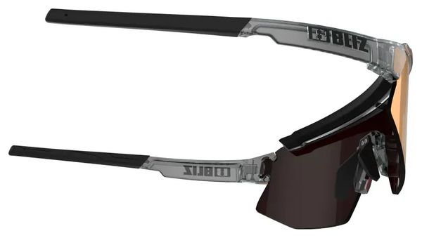 Lunettes Bliz Breeze Transparent Noir/Rouge