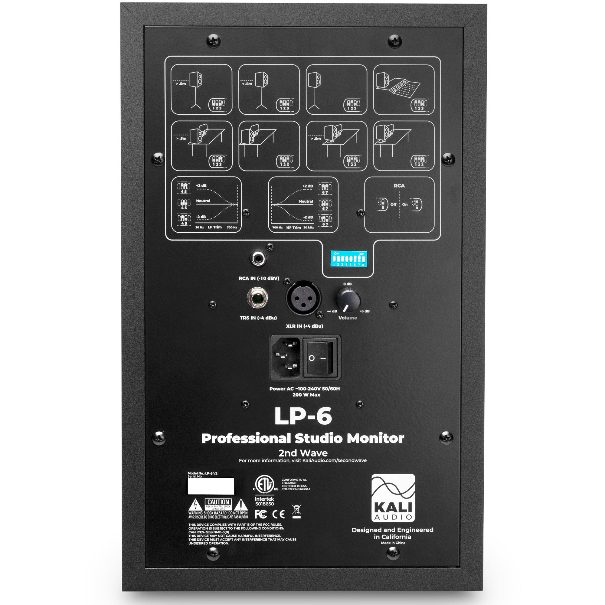 Kali Audio LP-6 Second Wave actieve studiomonitor (per stuk)