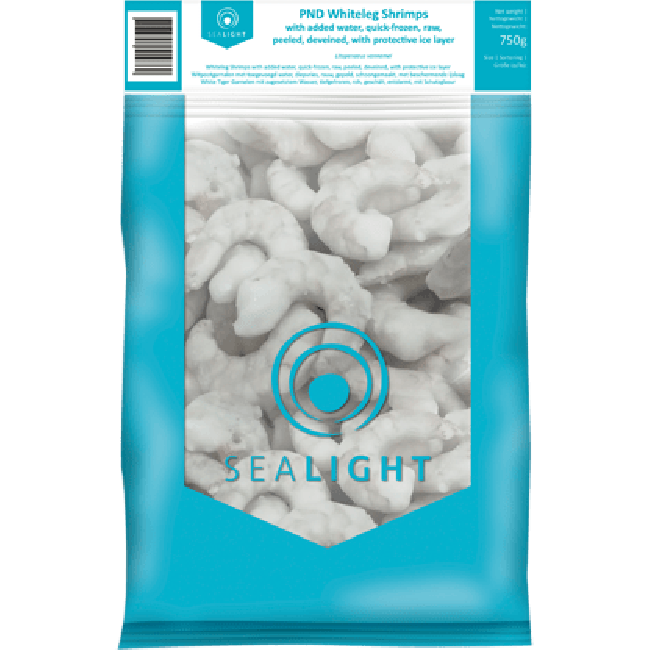 Sealight Vannamei PD Garnalen 21/25 750g Nettogewicht