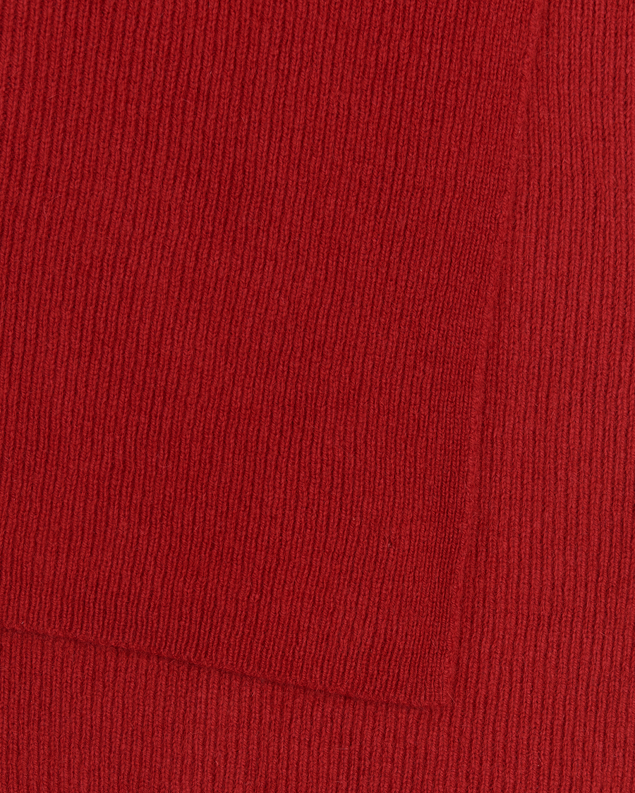 Le Bonnet Lambswool/Caregora Scarf Framboise