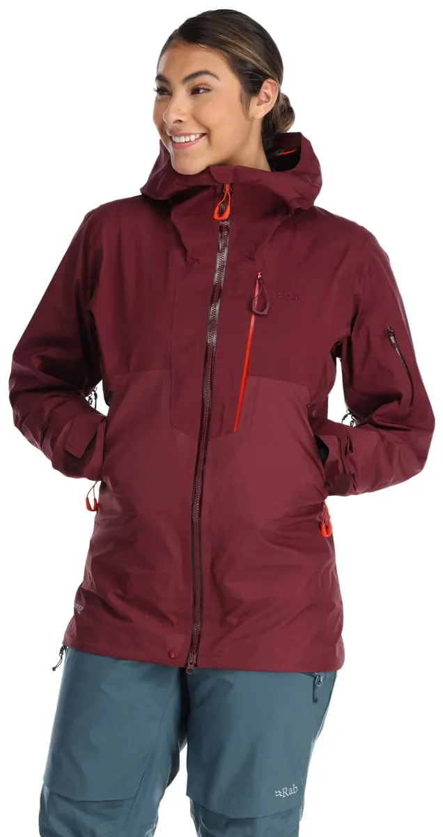 Rab Khroma Latok Gtx Jacket Wmns Deep Heather