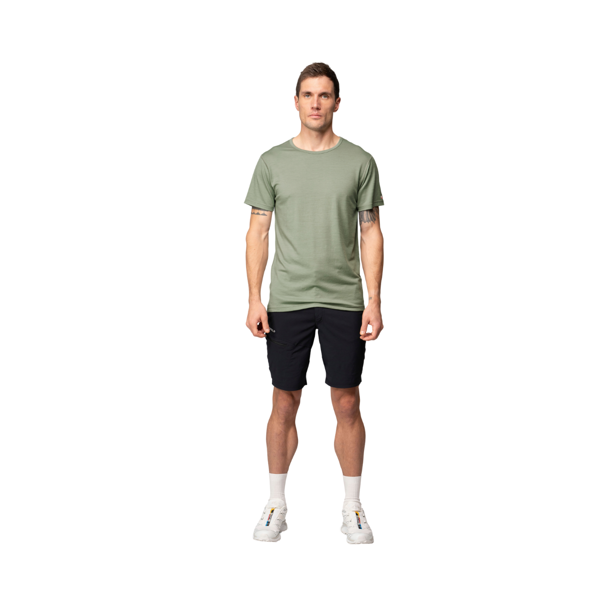 Devold Breeze Plus Merino 200 Tee, herre (Fog)