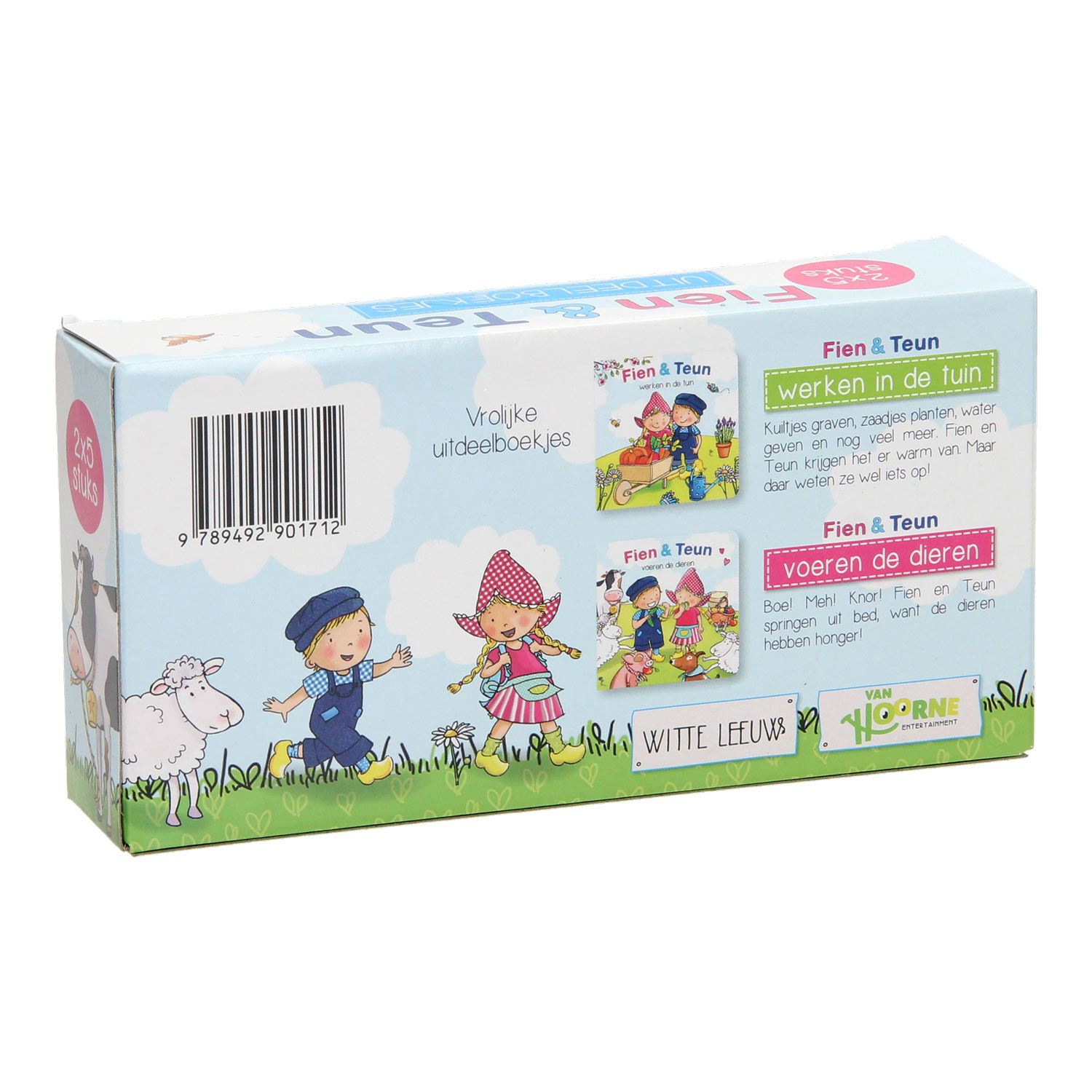 Fien & Teun Uitdeelboekjes, 10st.