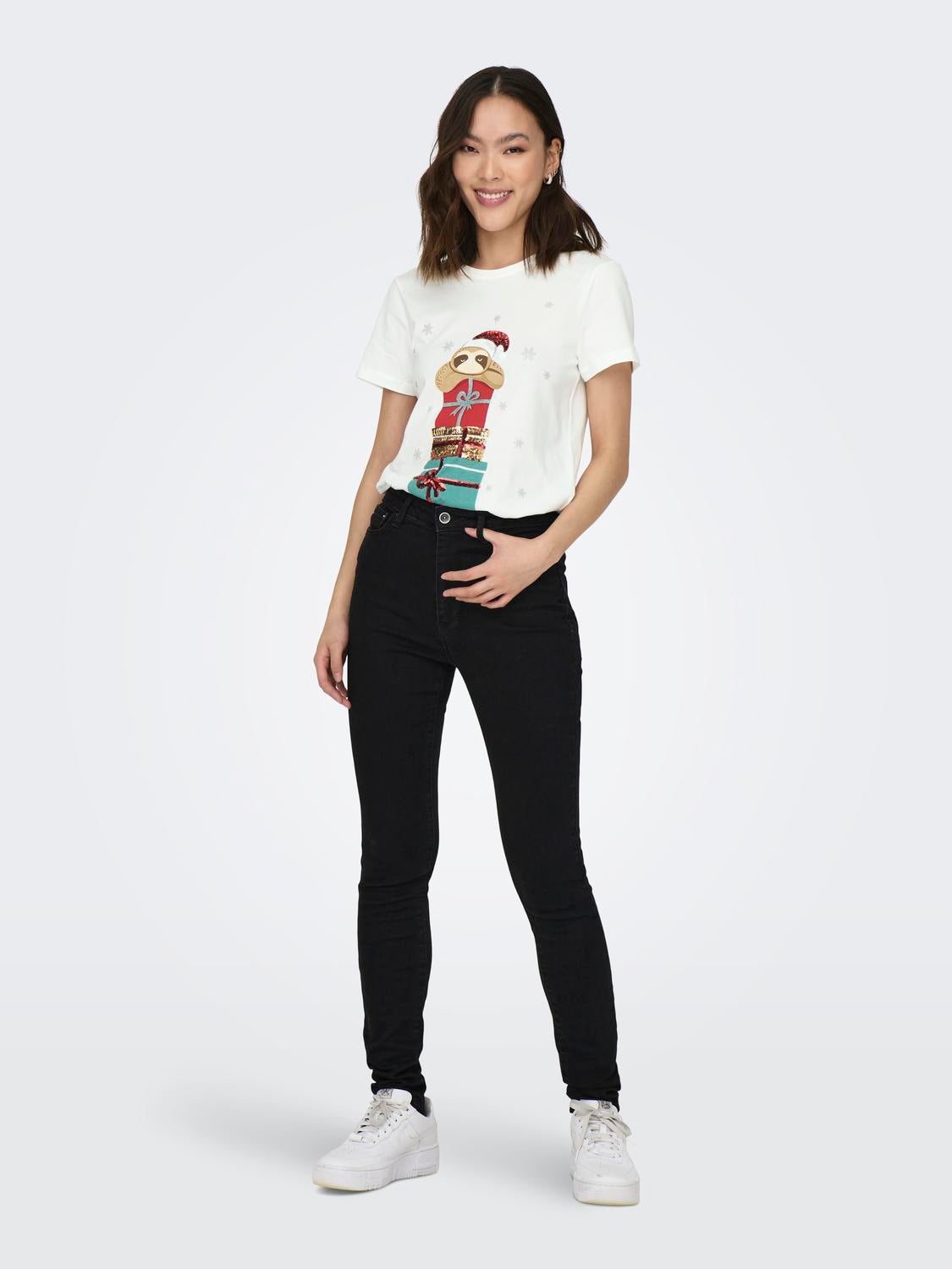 ONLYRSA T-shirt Cloud Dancer