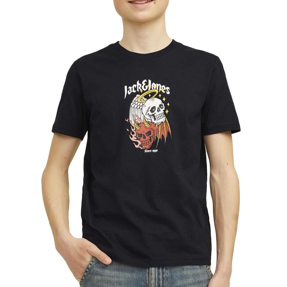 Jack & Jones T-shirt Noir Garçon Jack & Jones Jorseven Skull