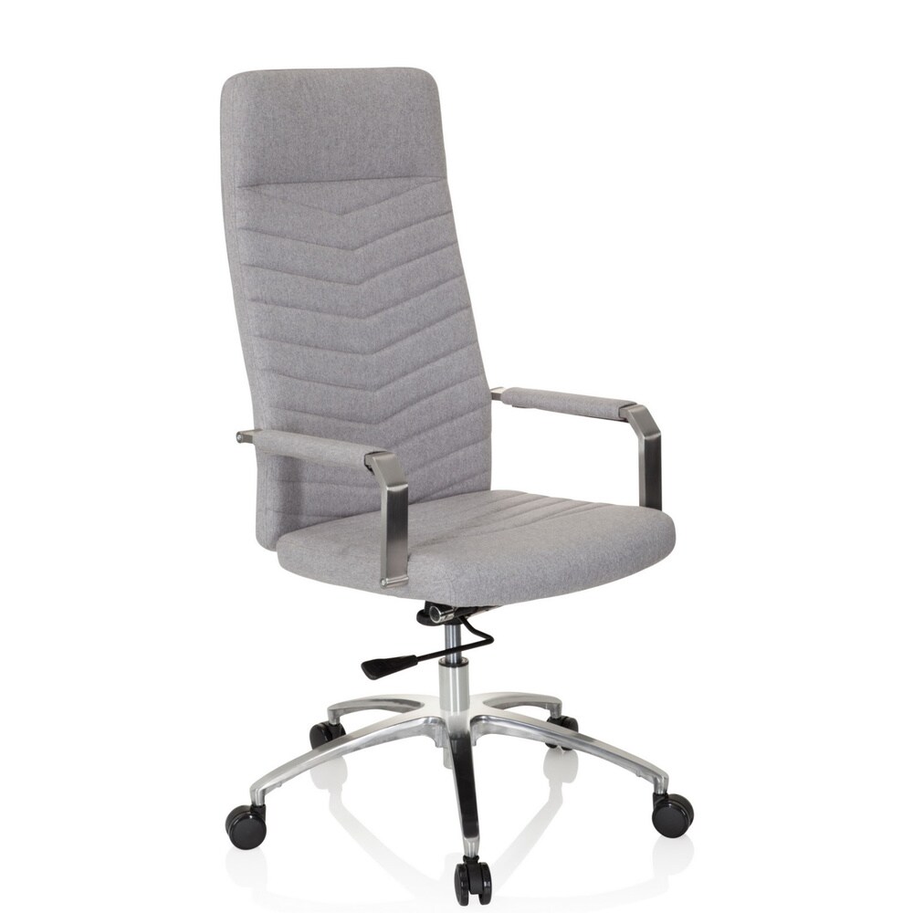Home Office Bürostuhl SARANTO PLUS Stoff mit Armlehnen hjh OFFICE