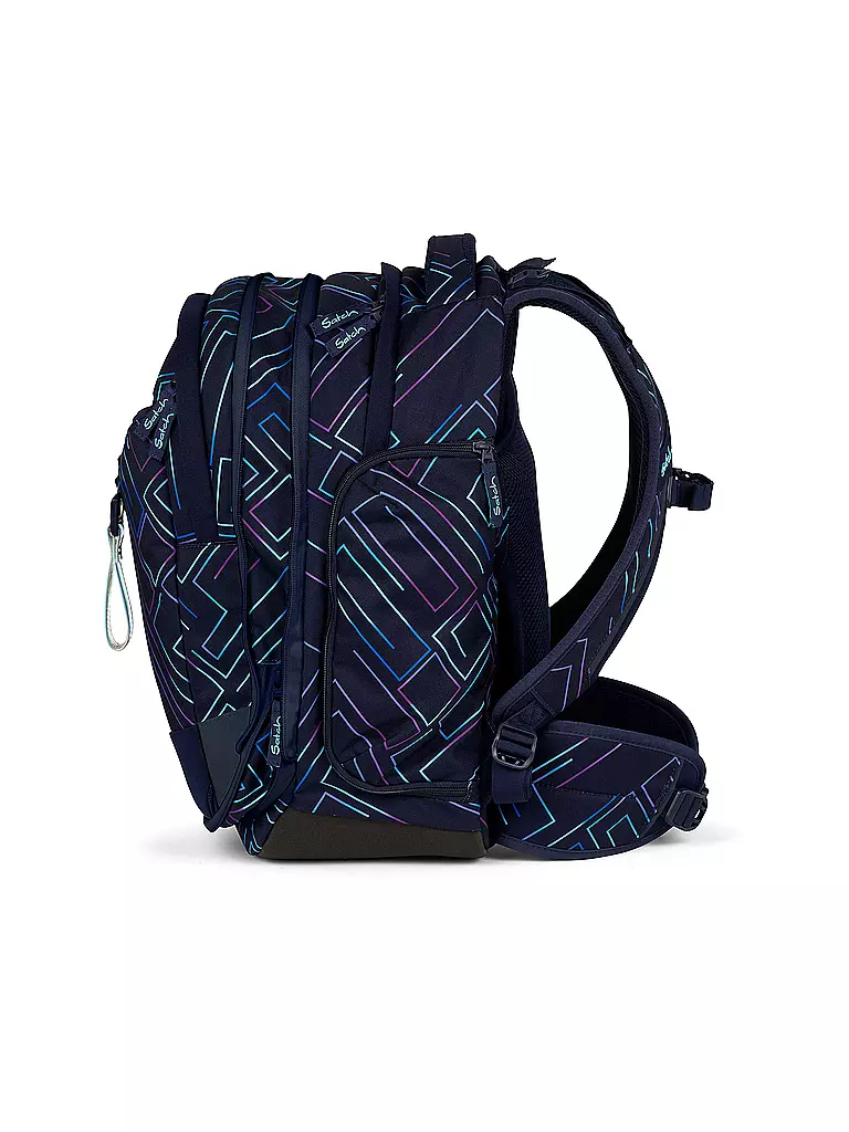 SATCH Schulrucksack Match Purple Laser dunkelblau