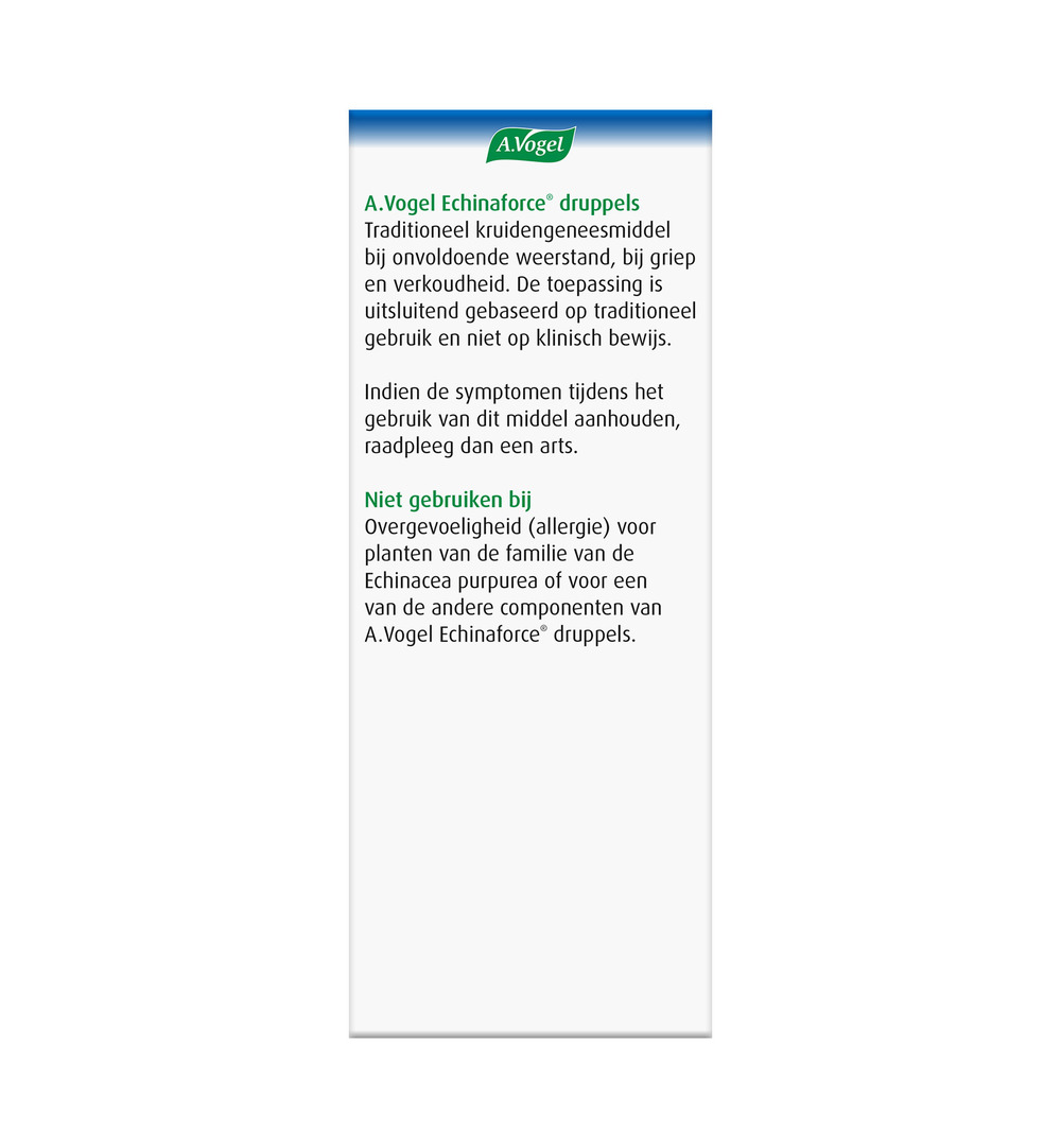 A.Vogel Echinaforce Druppels (100 ml)