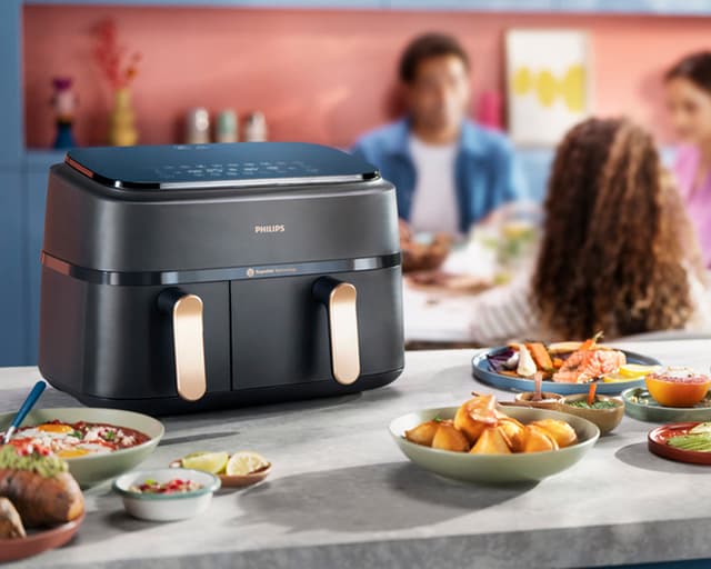 Philips 3000 Series airfryer med to kurve NA352/00