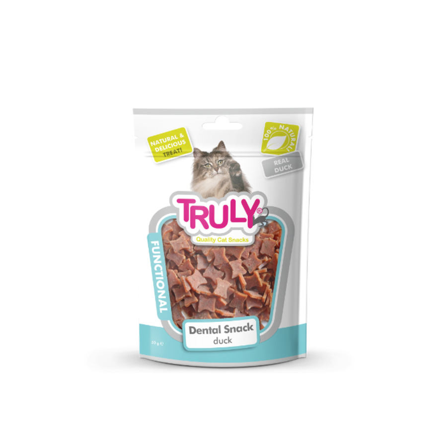 TRULY CAT DENTAL CARE DUCK 50G