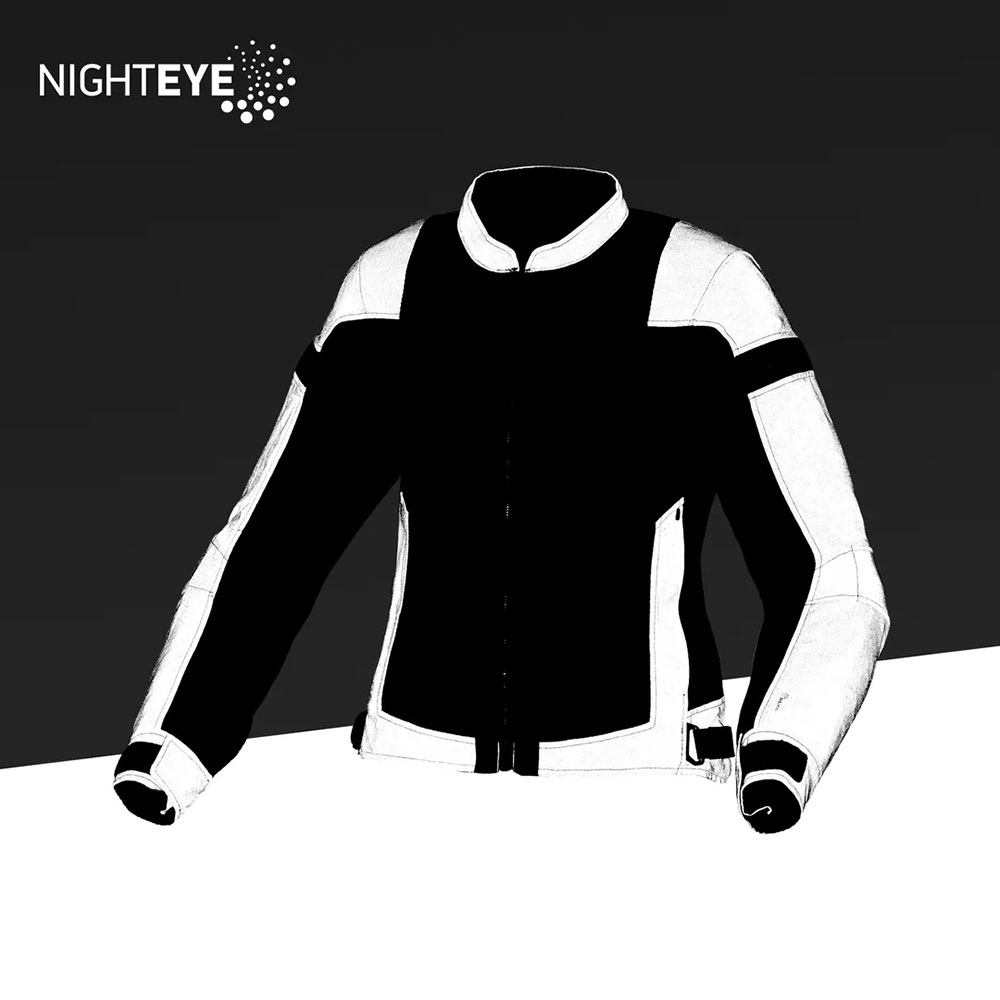 Macna - Blouson femme Velotura Woman Night Eye Noir / Gris