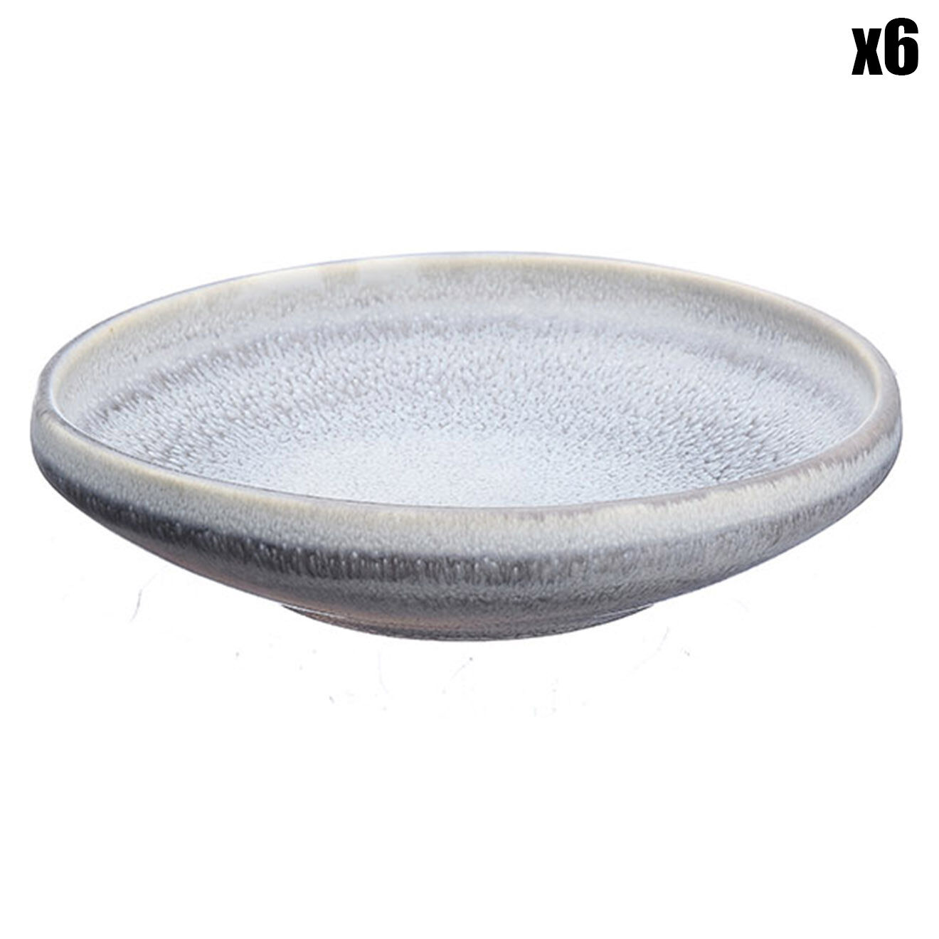 Bjorn 6 Coupelles en Grès Stone gris clair - 20 cl