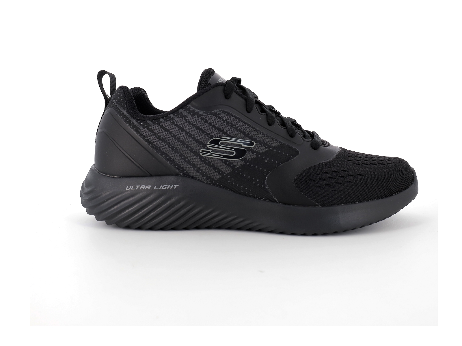 Skechers-BOUNDER VERKONA Matières combinées Noir