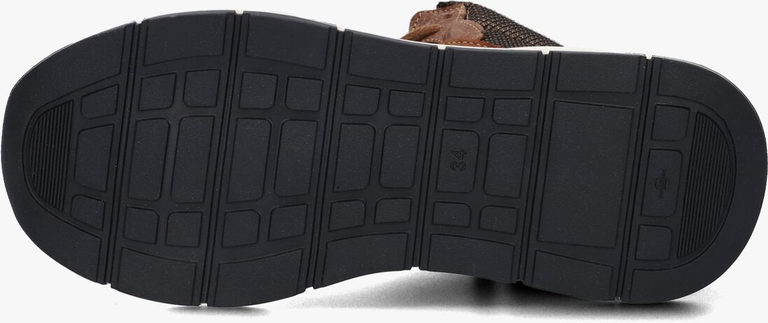 BRAQEEZ cognac braqeez hoge sneaker ravi rio