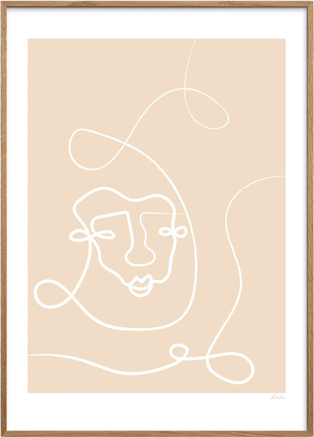 Poster & Frame NO 14 Flerfarvet