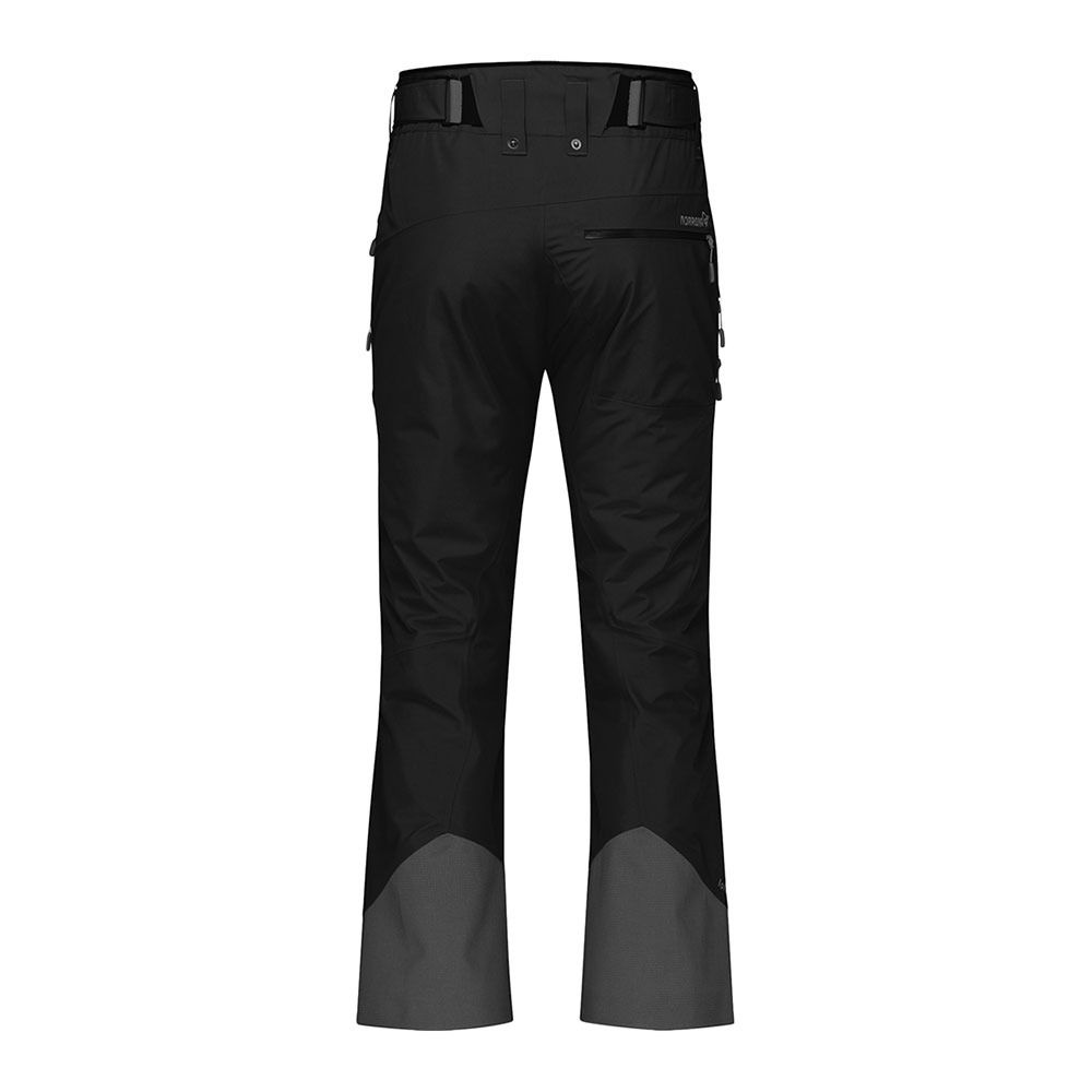 Norrona LOFOTEN GTX INSULATED - Pantalon ski Homme caviar