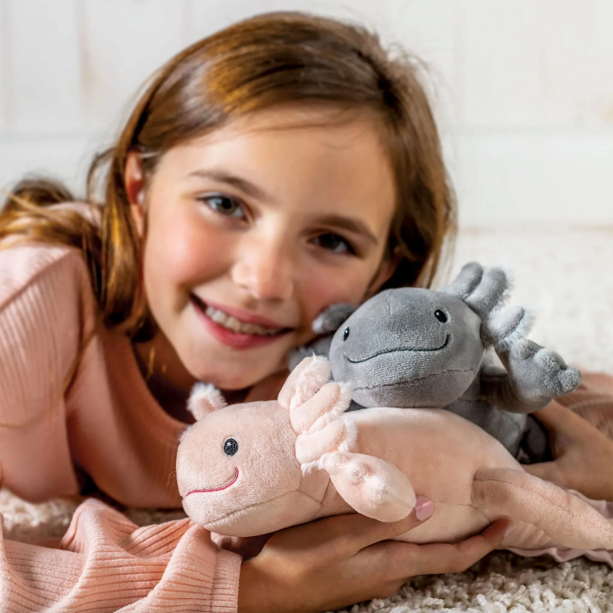 Mary Meyer Peluche Axolotl - Rose