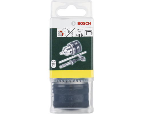 Bosch boorkop inclusief SDS Plus adapter, klembereik 1,5mm - 13mm