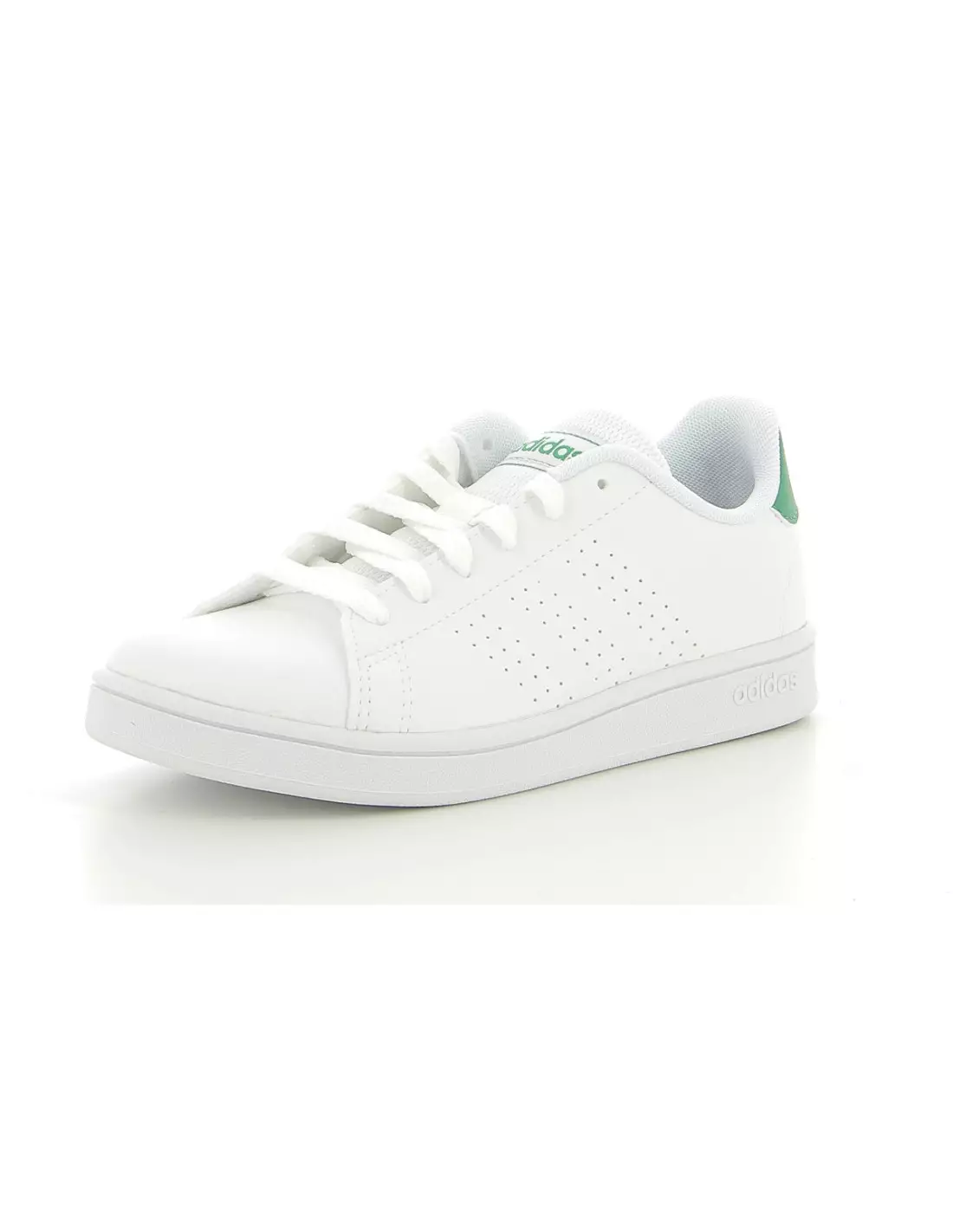 ADIDAS ADVANTAGE CLEAN K - Sneakers Blancvert