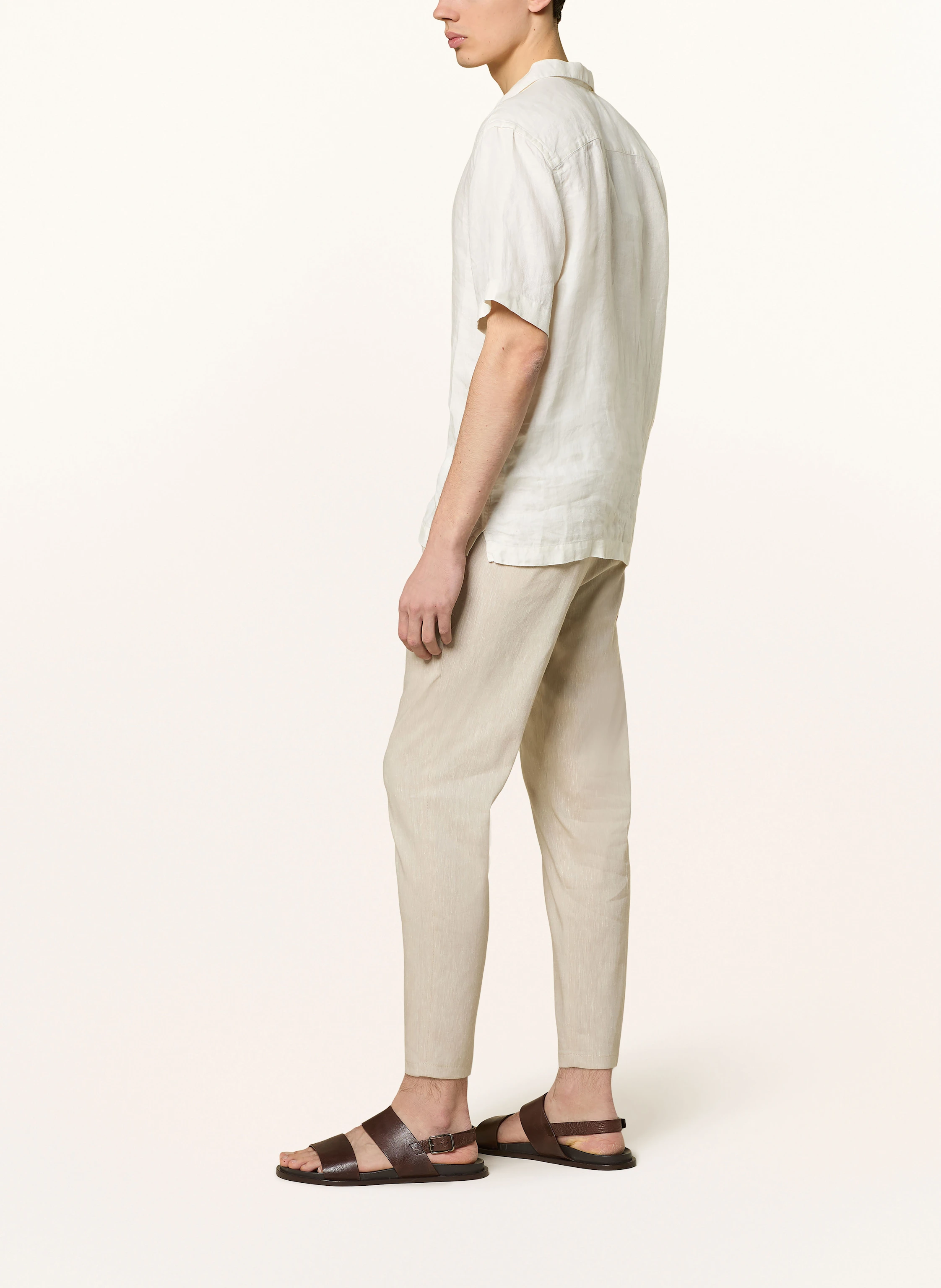 DRYKORN Anzughose CHASY Extra Slim Fit mit Leinen