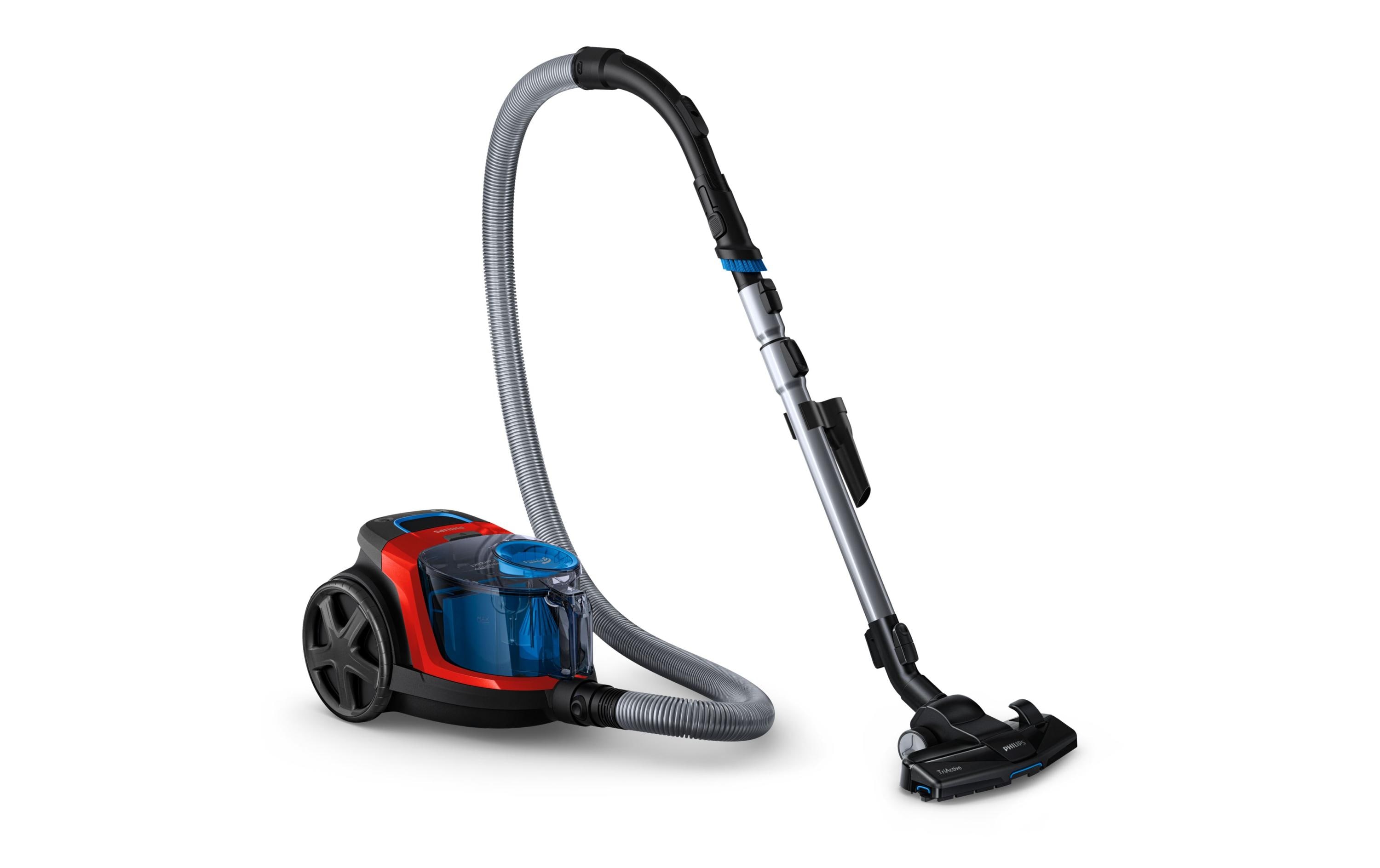 Bodenstaubsauger PowerPro Compact Rot<br>Beutelloser Staubsauger