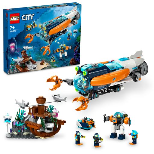 LEGO City Dybhavsudforsknings-Ubåd - 60379