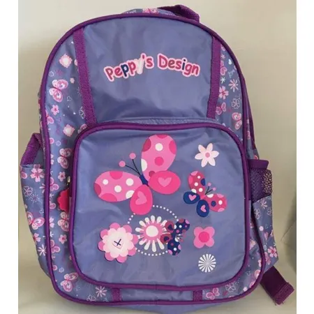 Pulma Kindergartenrucksacklila mit Schmetterlinge