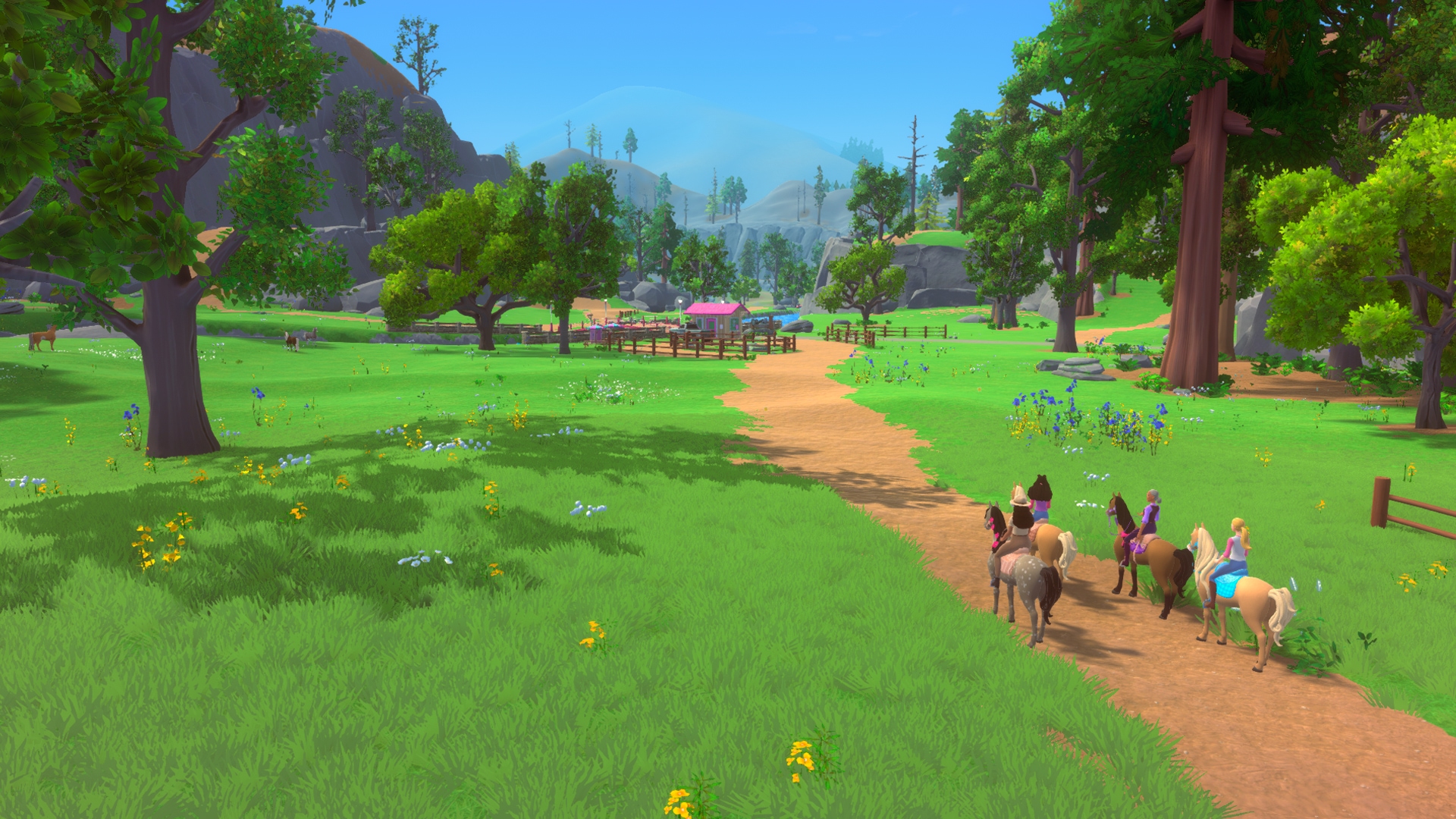 Outright Games Spielesoftware »Barbie: Reitwege« PlayStation 4