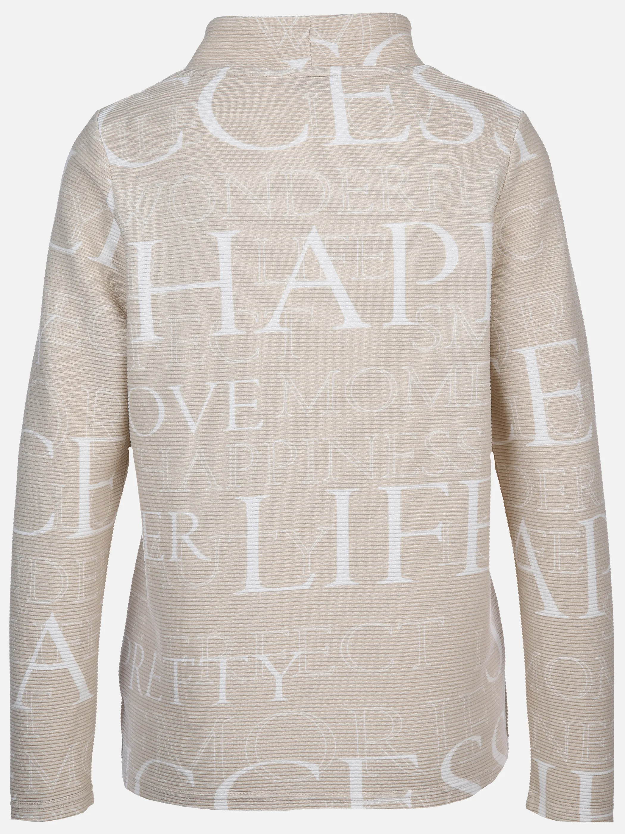 Damen Sweatshirt mit Schriftprint und Glitzerdetails