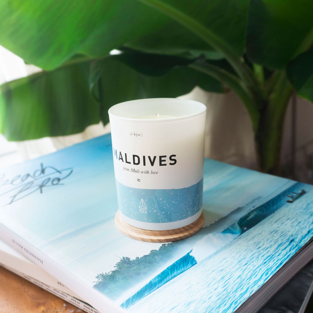 EQ LOVE Bougie / Candle parfumé - Maldives