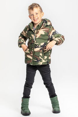 Nordbjørn Narvik Puffer Jakke, Camo
