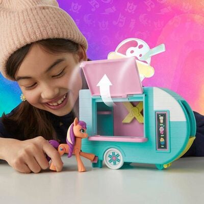 My Little Pony Sunny Starscout Lekesett Smoothie Truck