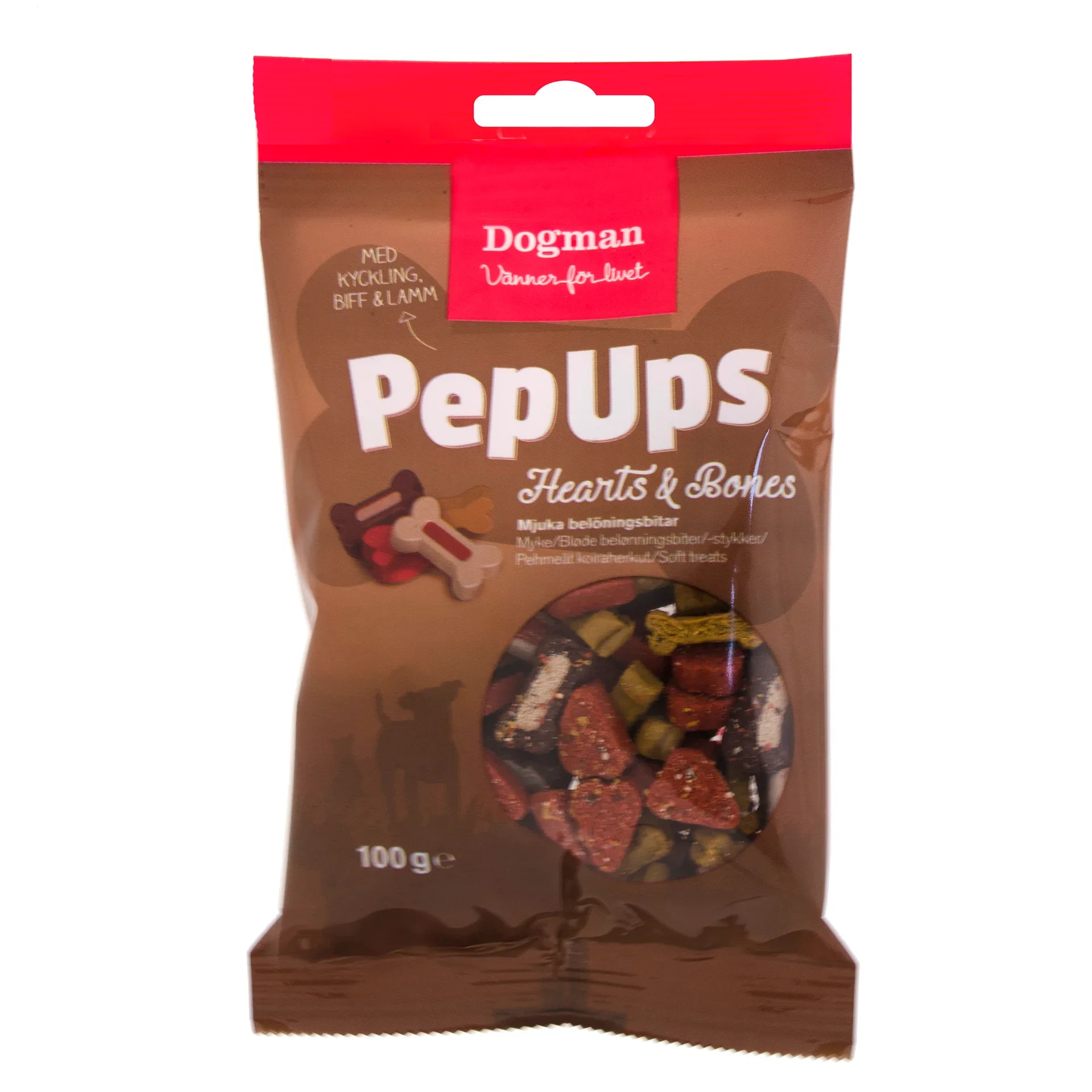 Dogman Dogman Pepups hearts & bones
