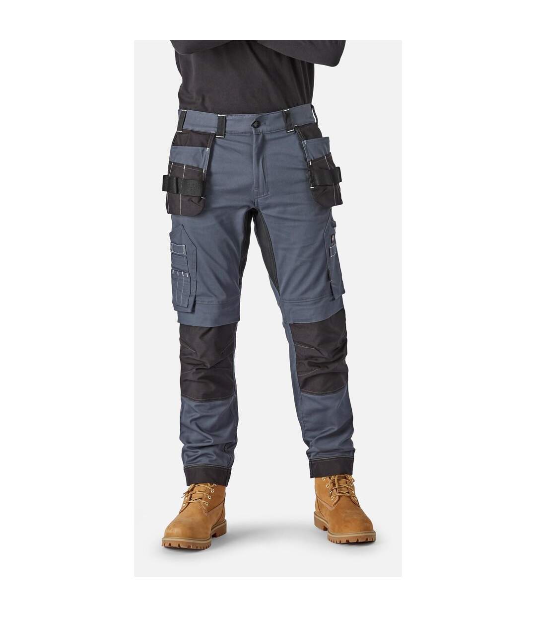 Dickies - Pantalon de travail HOLSTER UNIVERSAL - Homme (Gris / Noir) - UTFS9201