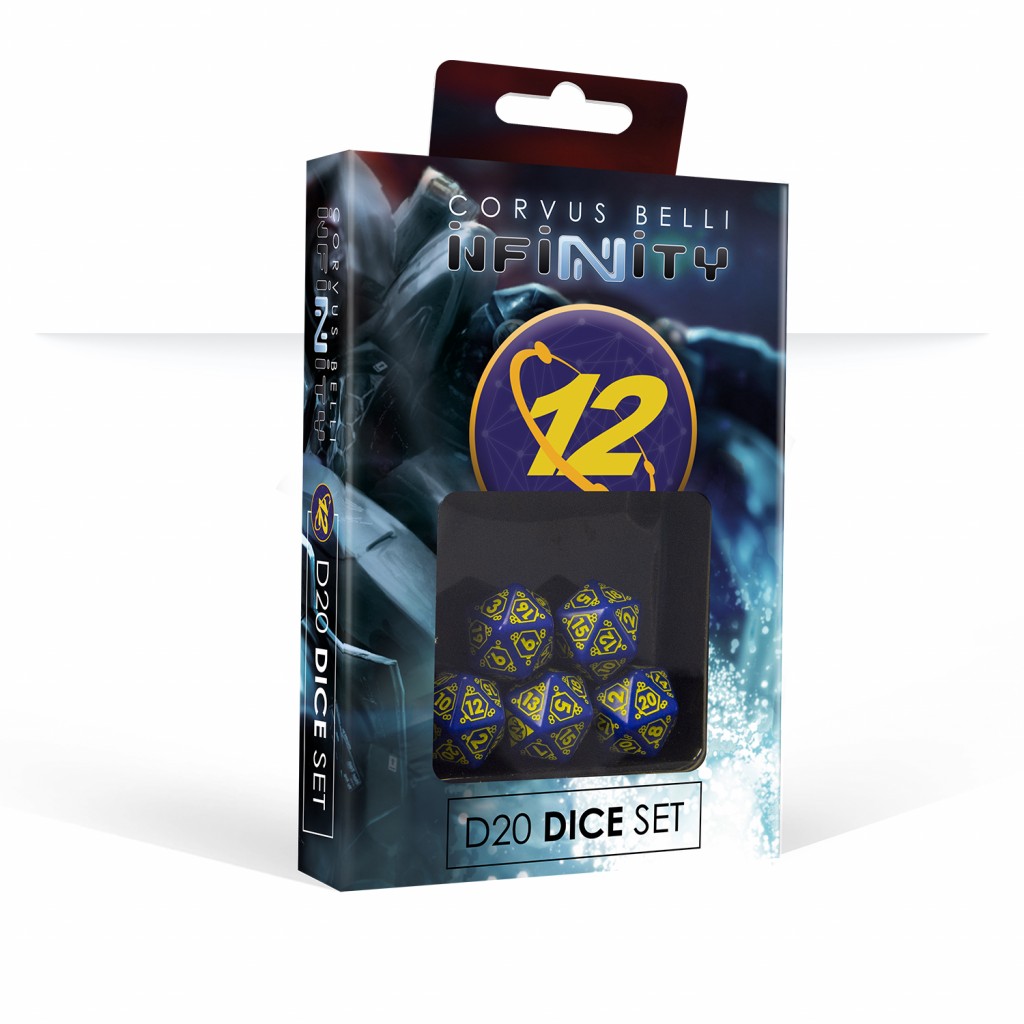 Infinity - O-12 D20 Dice Set