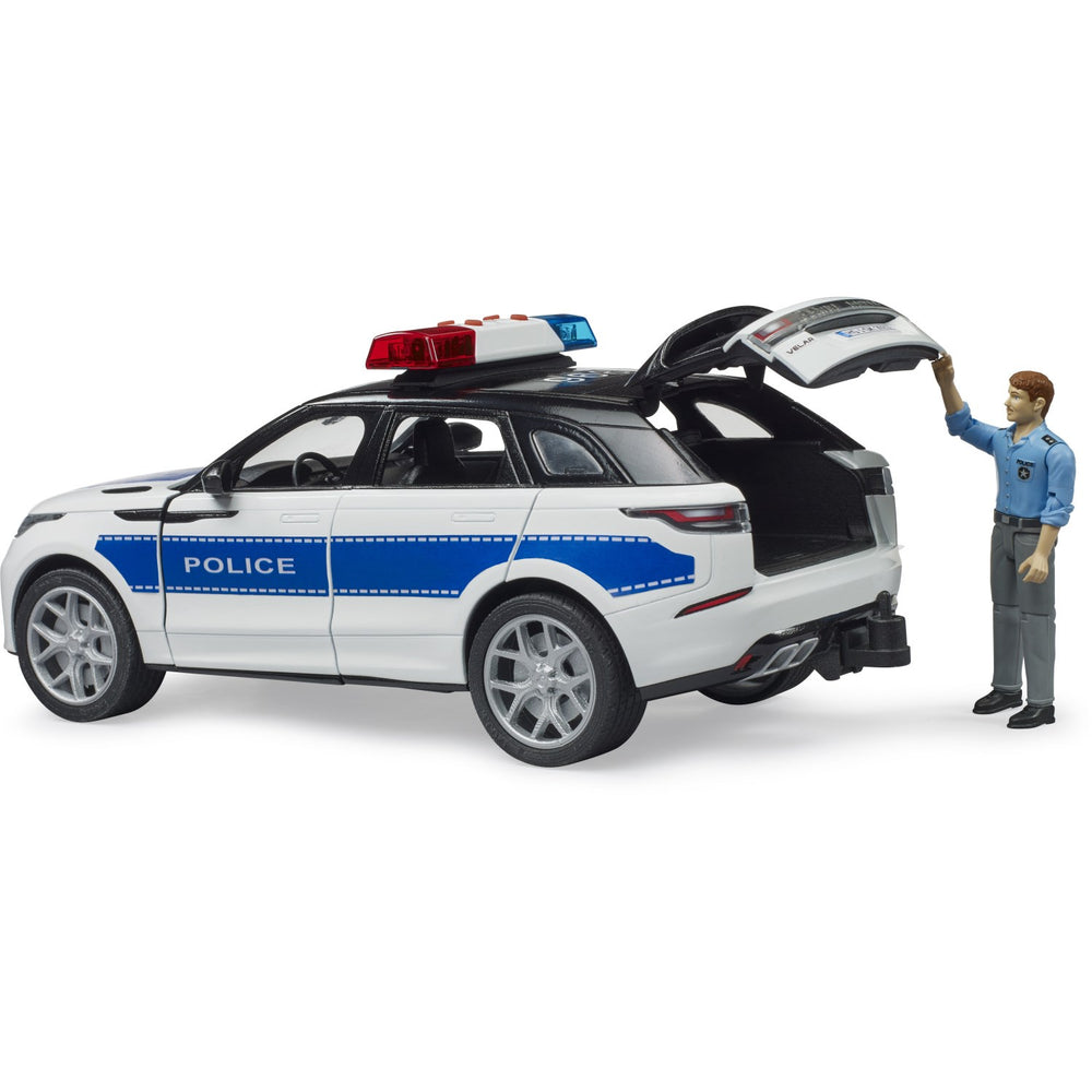 Køb Bruder Range Rover Velar Police vehicle with policeman